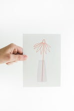 Load image into Gallery viewer, 5x7&quot; Coneflower Letterpress Print
