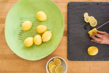 Load image into Gallery viewer, Earthenware Large Round Asparagus Platter
