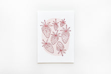 Load image into Gallery viewer, 5x7&quot; Berries Letterpress Print

