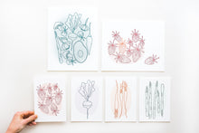 Load image into Gallery viewer, 5x7&quot; Letterpress Print Four Pack

