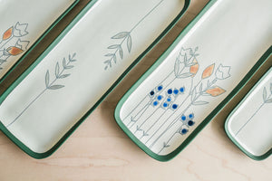 Porcelain Skinny Platter