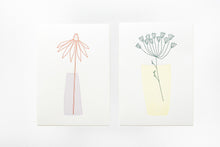 Load image into Gallery viewer, 5x7&quot; Coneflower Letterpress Print
