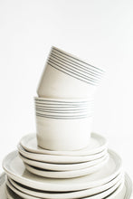 Load image into Gallery viewer, Porcelain Pinstripe Cup
