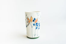 Load image into Gallery viewer, Porcelain Floral Tumbler/Vase SECONDS
