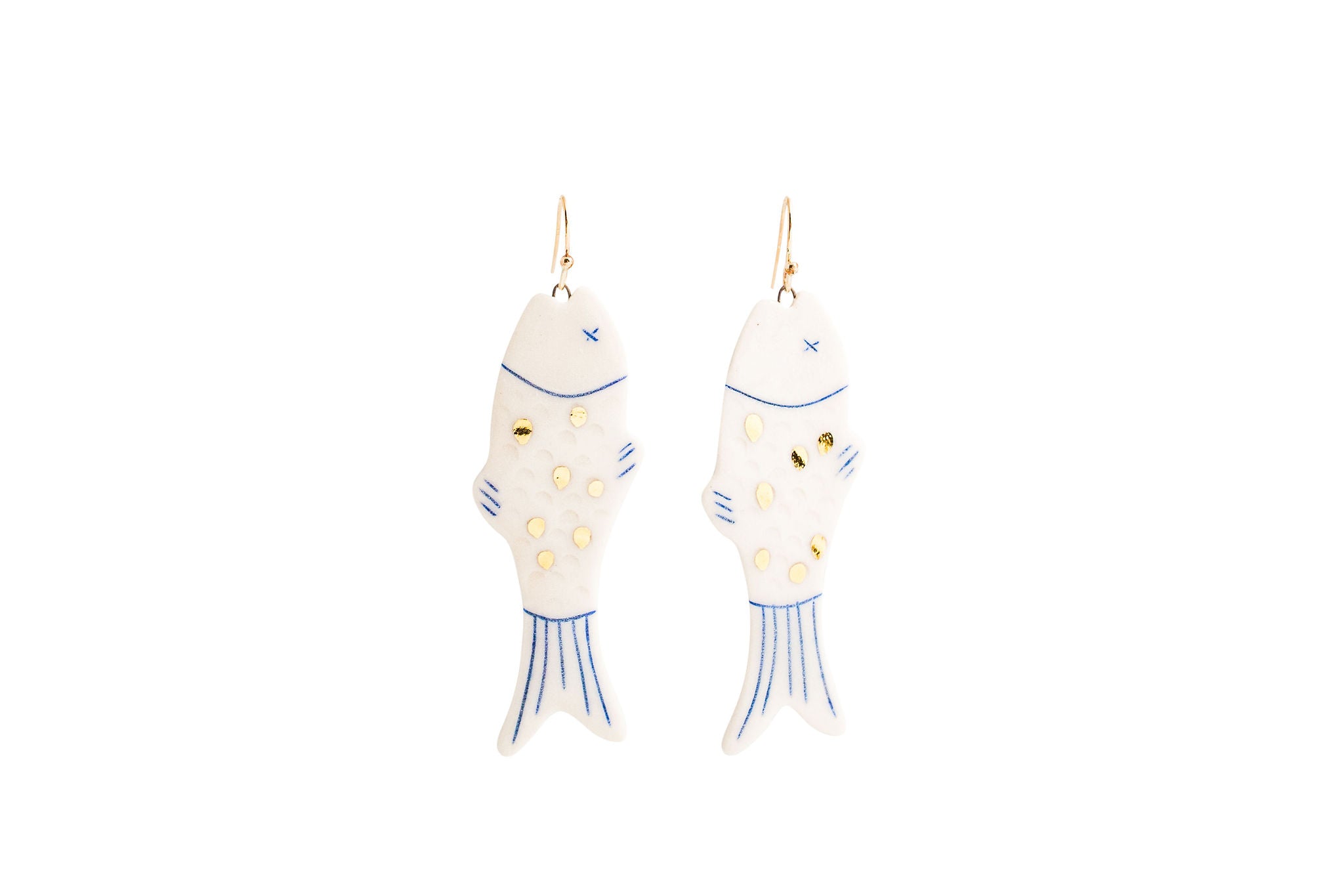 Little Fish Earrings – JennaVandenBrinkCeramics